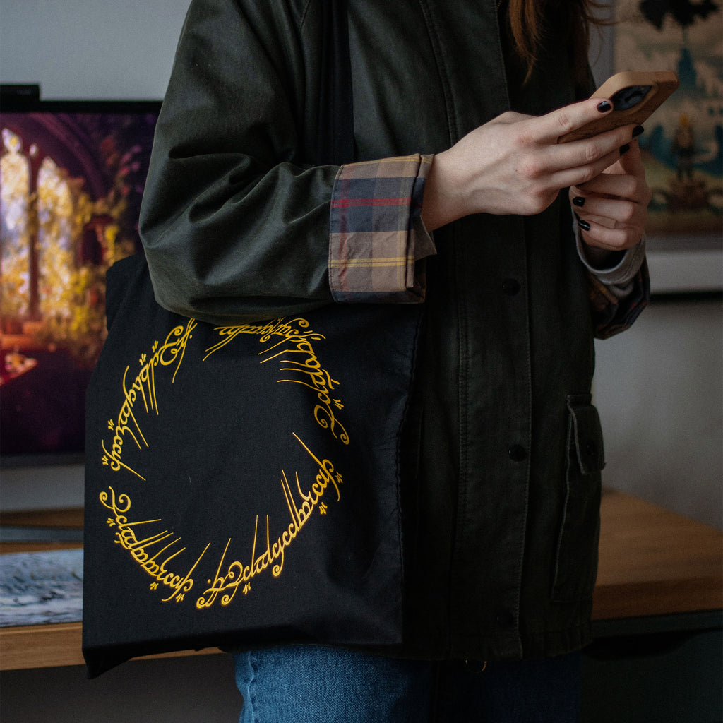 Immagine del prodotto Il Signore degli Anelli - Borsa di juta dell'Anello Unico