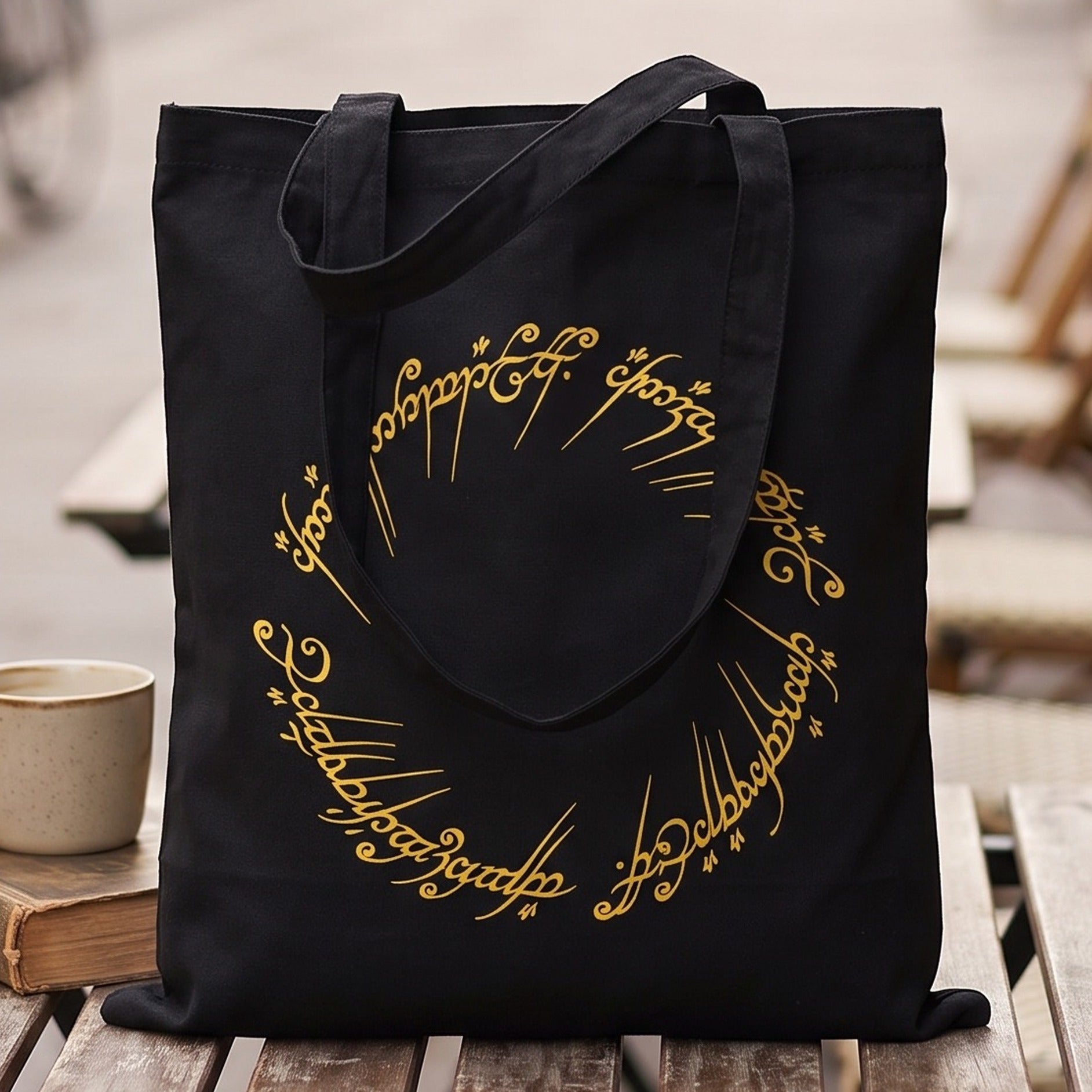 Immagine del prodotto Il Signore degli Anelli - Borsa di juta dell'Anello Unico