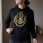 Immagine del prodotto Harry Potter - Felpa con cappuccio Hogwarts nera