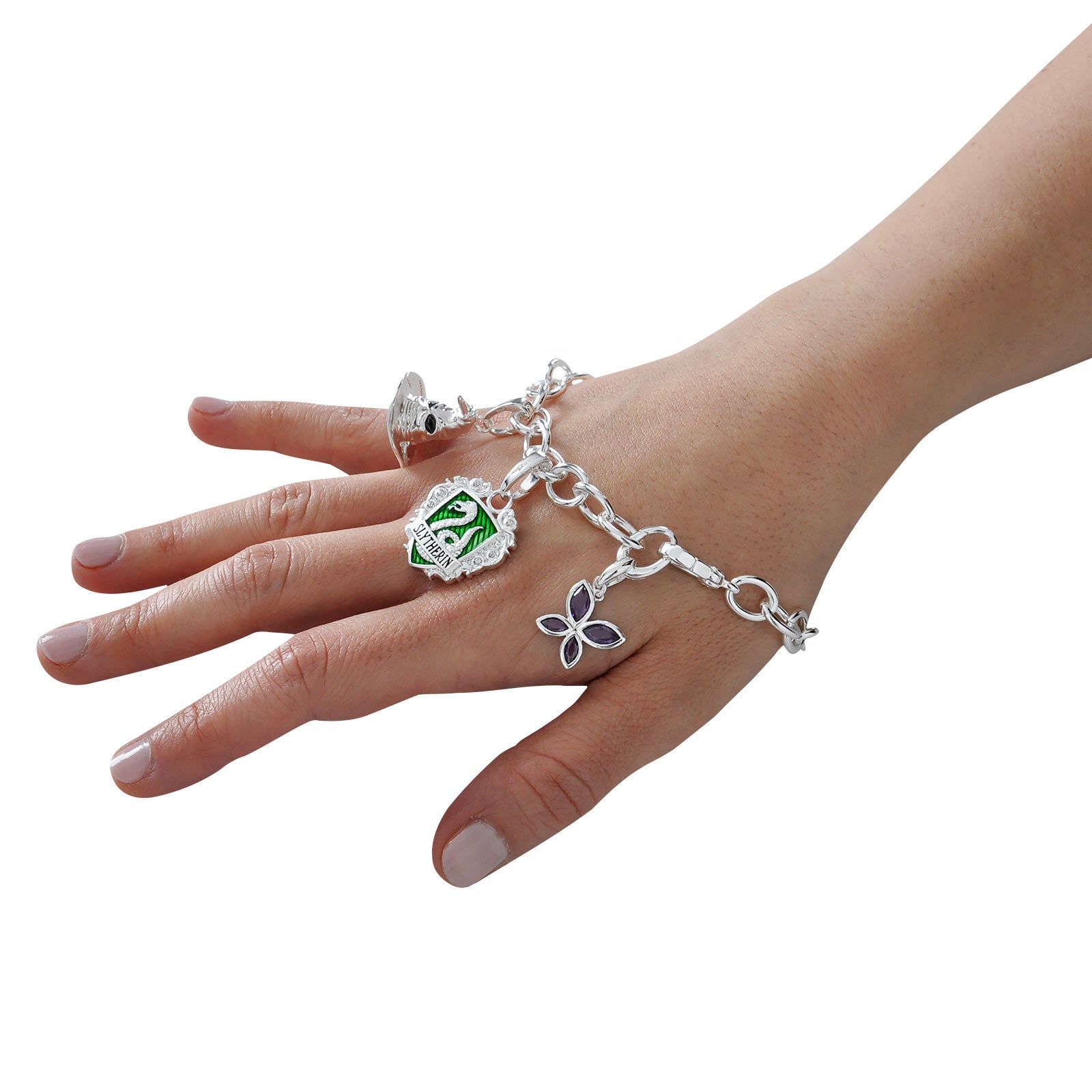 Immagine del prodotto Harry Potter - Braccialetto Charm Lumos Slytherin