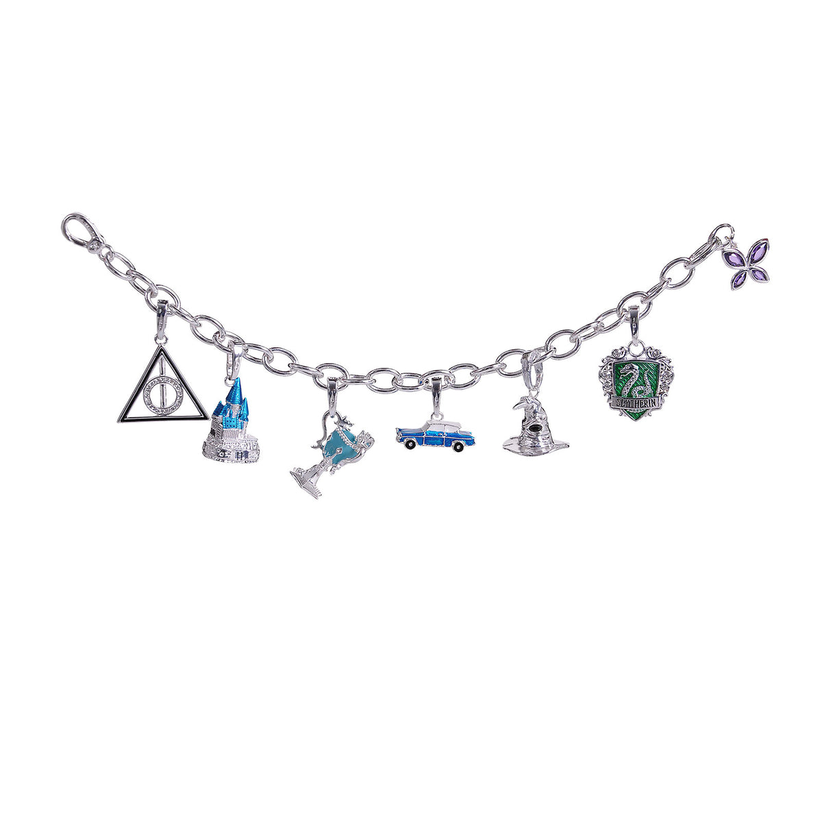 Immagine del prodotto Harry Potter - Braccialetto Charm Lumos Slytherin