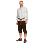 Product image Medieval Knee Breeches with Lacing brown
