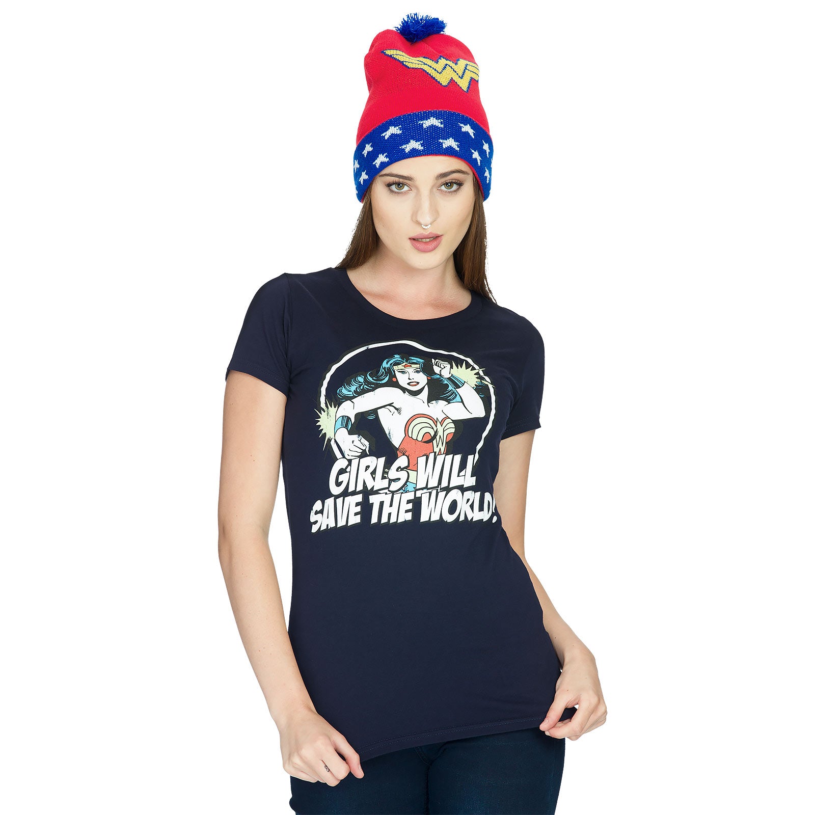 Immagine del prodotto Cappello di Wonder Woman con pompon
