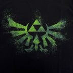 Immagine del prodotto Zelda - T-shirt con logo graffiti nera