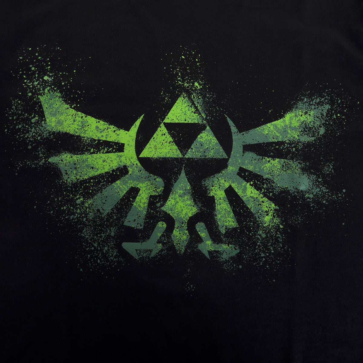Immagine del prodotto Zelda - T-shirt con logo graffiti nera