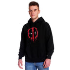 Immagine del prodotto Deadpool - Felpa con cappuccio nera con logo