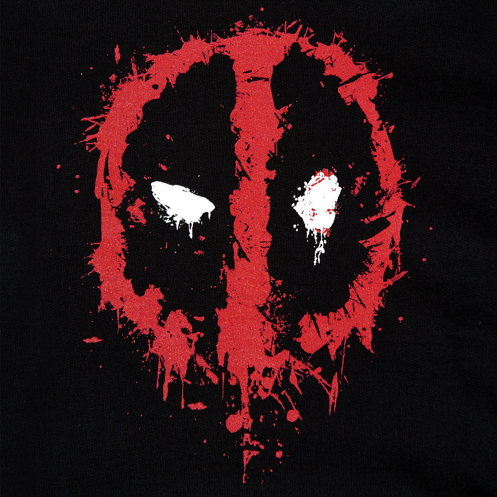 Immagine del prodotto Deadpool - Felpa con cappuccio nera con logo