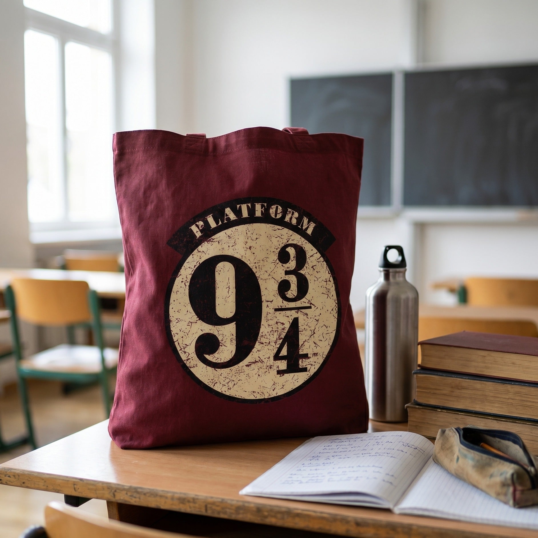 Immagine del prodotto Harry Potter - Borsa di juta 9 3/4 rossa