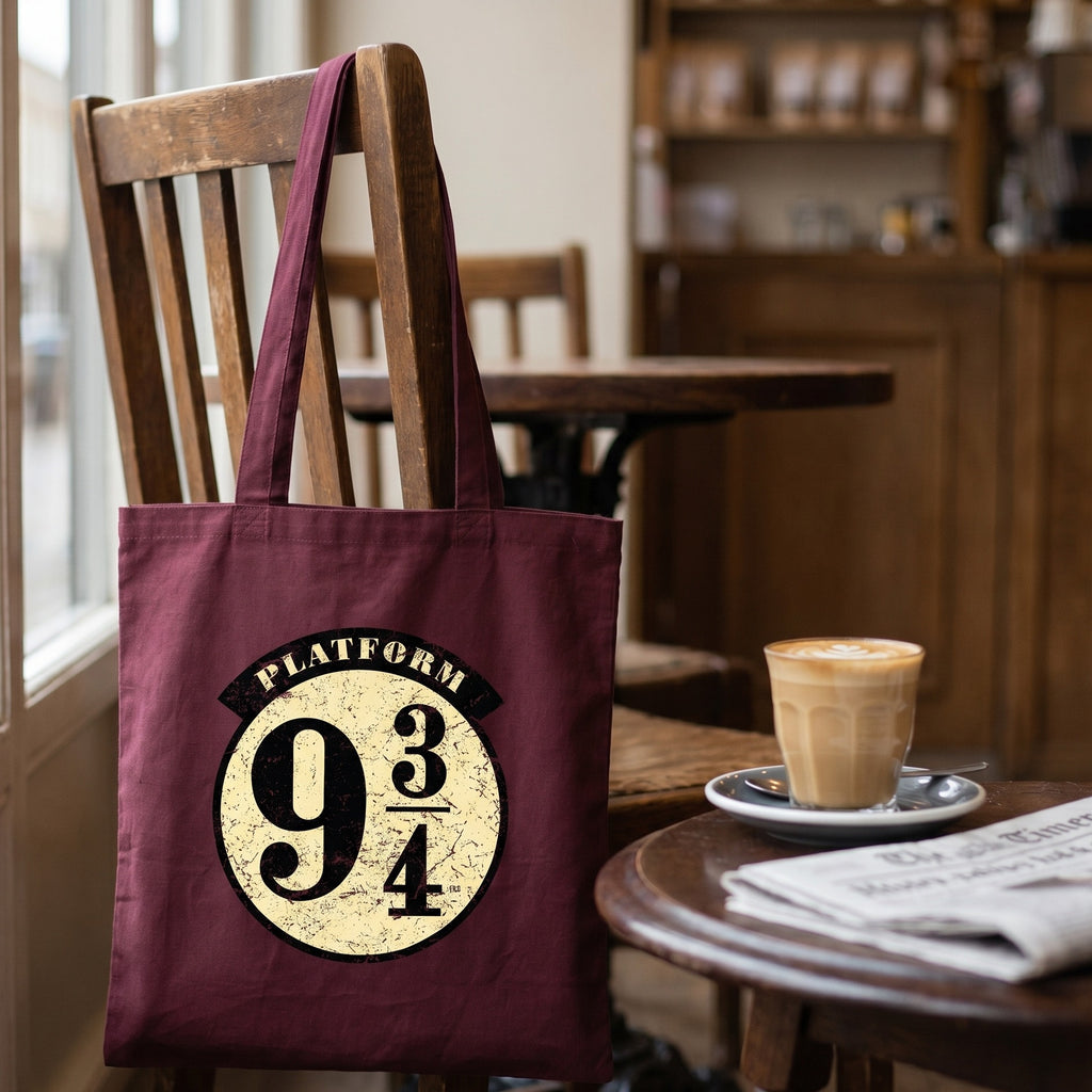 Immagine del prodotto Harry Potter - Borsa di juta 9 3/4 rossa