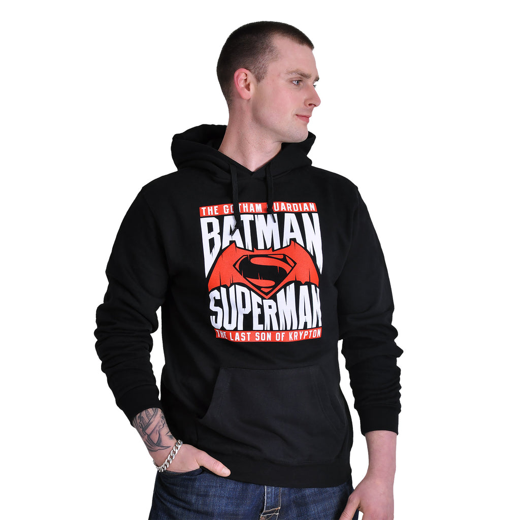 Immagine del prodotto Batman v Superman - Felpa con cappuccio Heroes nera
