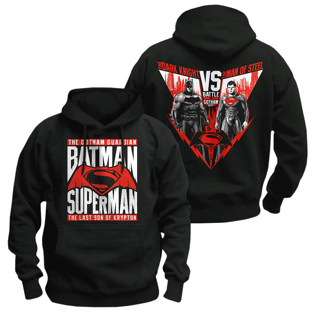 Immagine del prodotto Batman v Superman - Felpa con cappuccio Heroes nera