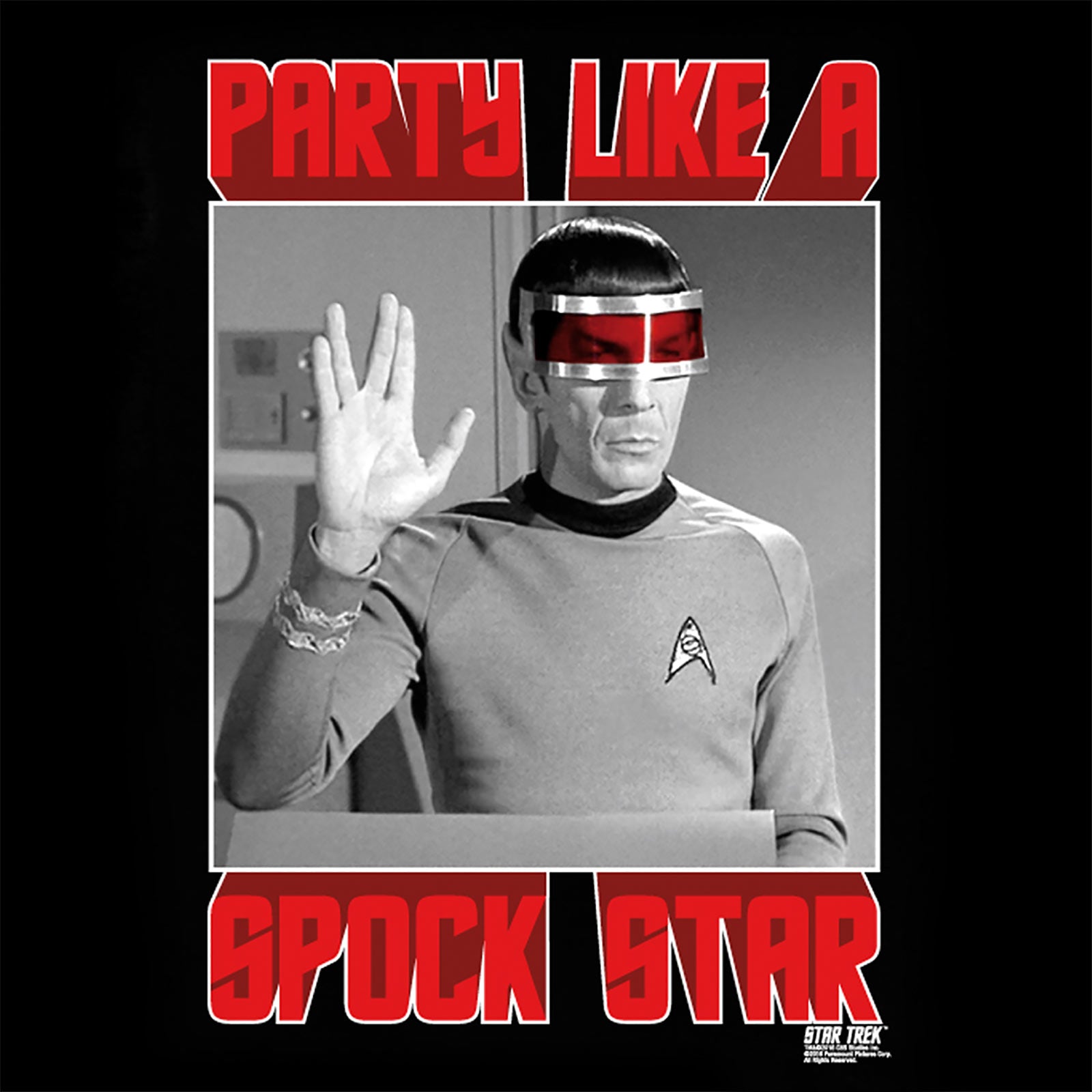 Immagine del prodotto Star Trek - T-shirt nera di Spock Star