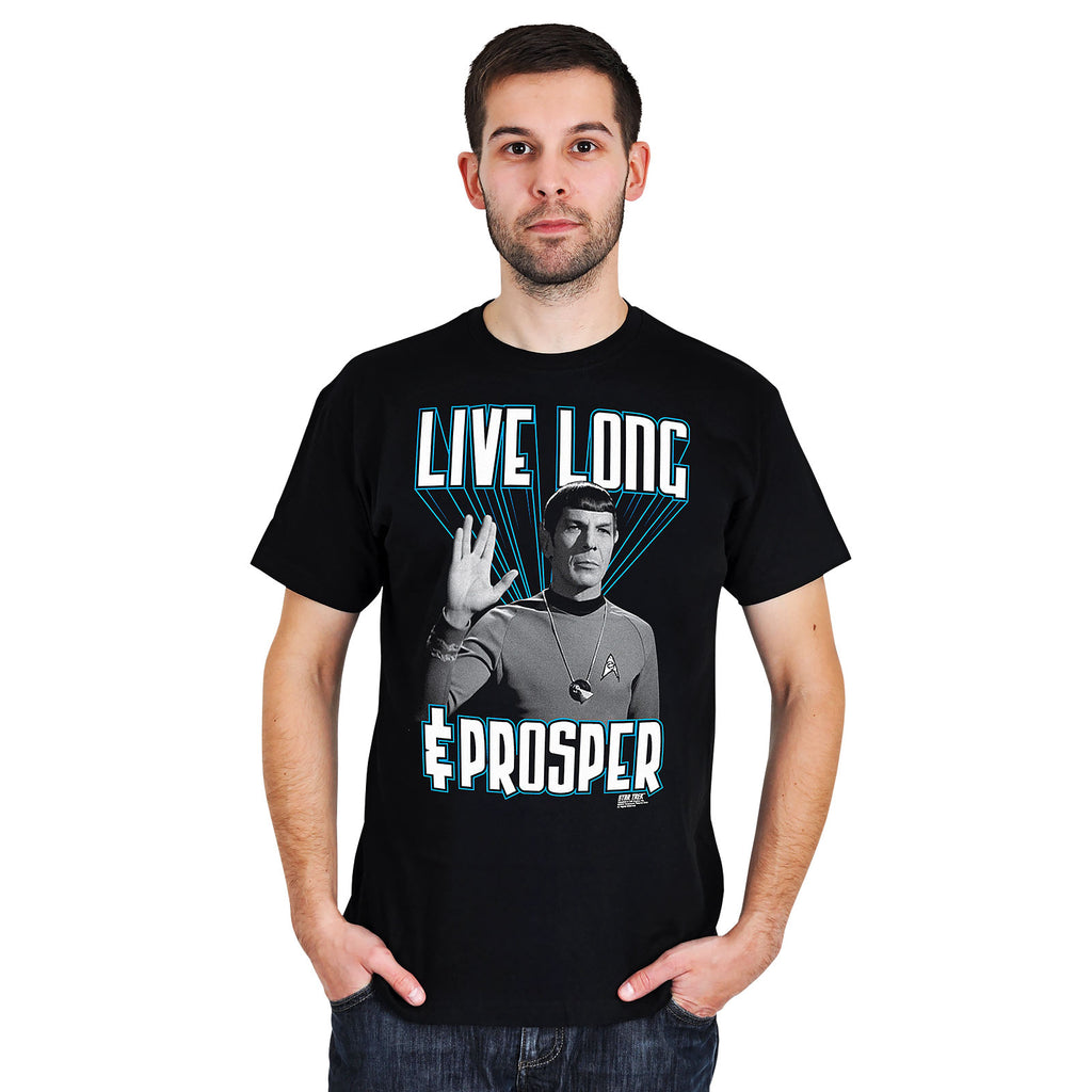 Immagine del prodotto Star Trek - Live Long And Prosper Spock T-shirt nera