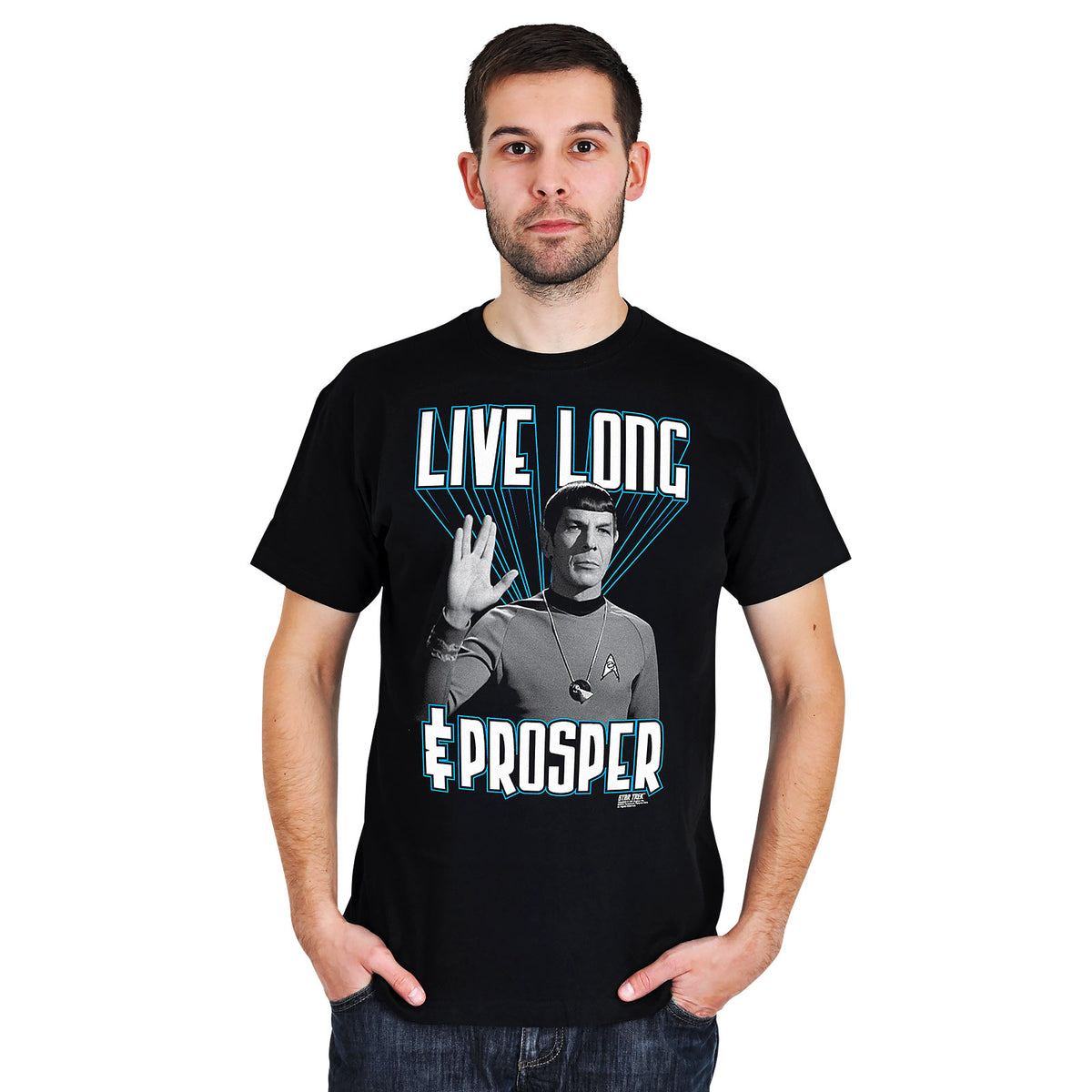 Immagine del prodotto Star Trek - Live Long And Prosper Spock T-shirt nera