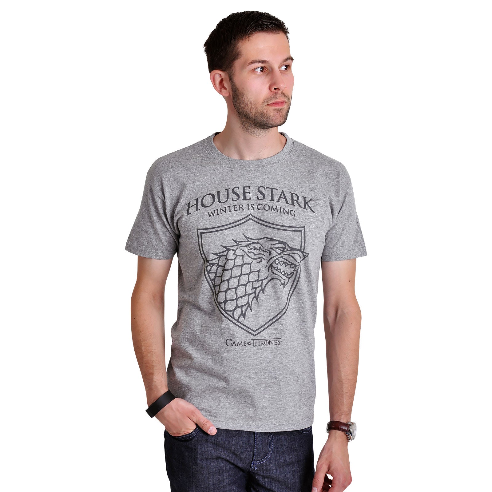 Product image Game of Thrones - Shadow Wolf T-Shirt Grey