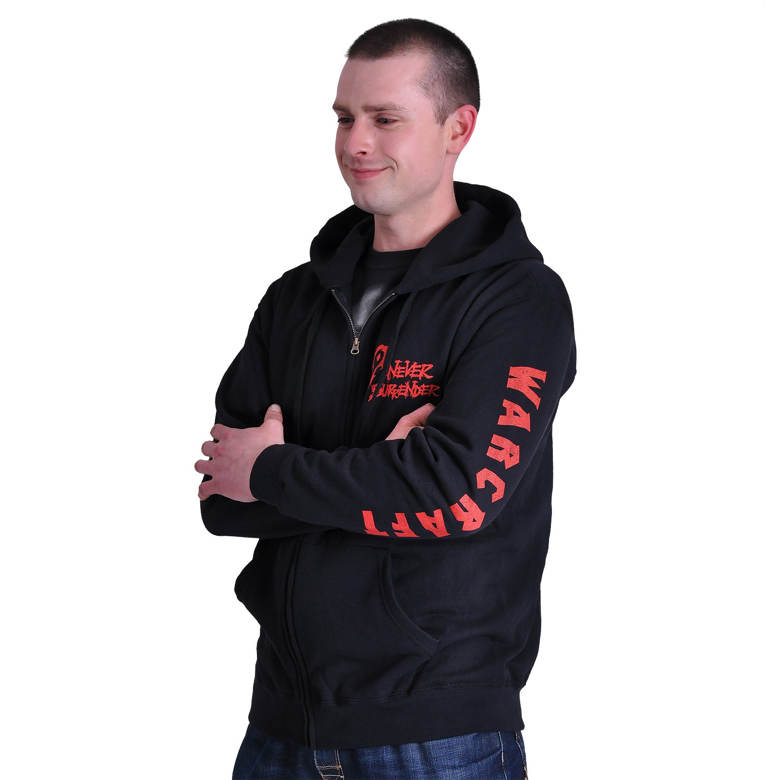 Immagine del prodotto Warcraft - Felpa con cappuccio nera con logo dell'Orda