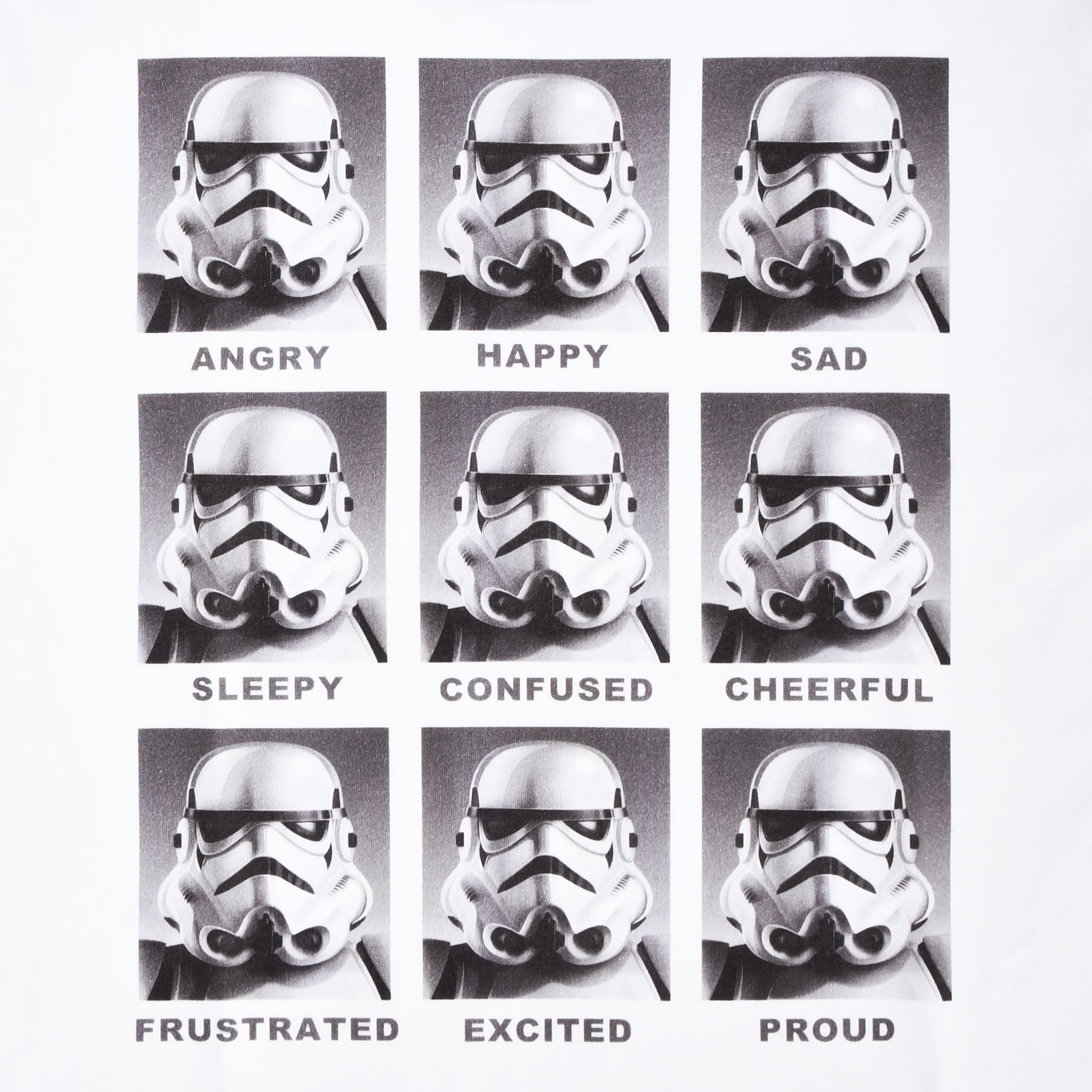 Immagine del prodotto Star Wars - T-shirt Multifaccia Stormtrooper bianca