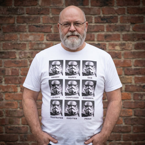 Immagine del prodotto Star Wars - T-shirt Multifaccia Stormtrooper bianca