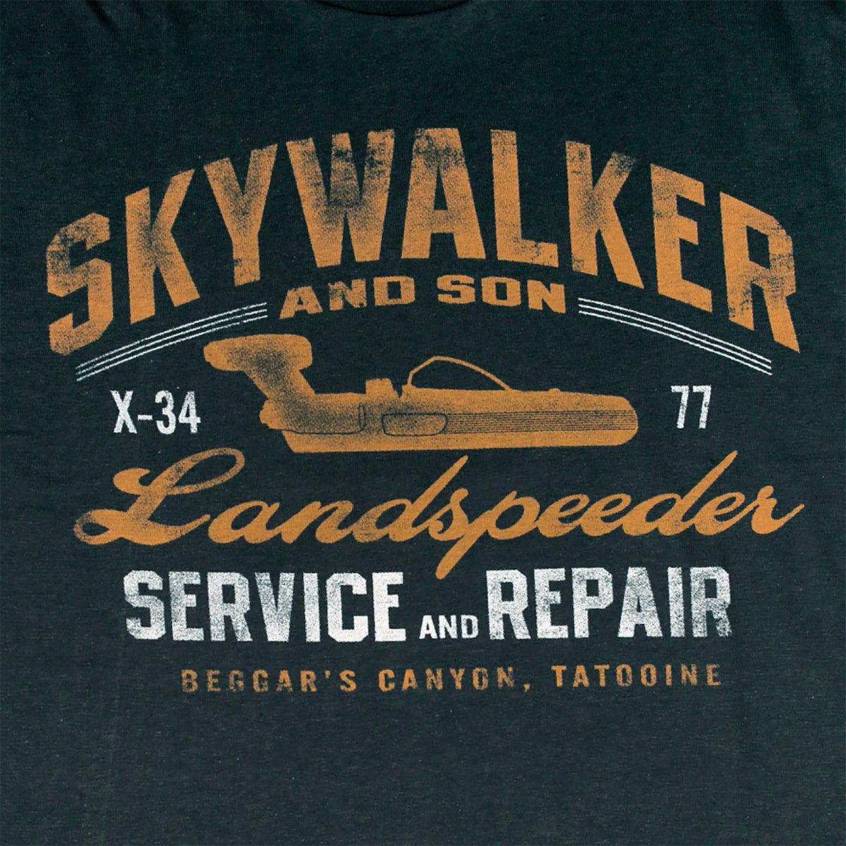 Immagine del prodotto Star Wars - T-shirt Landspeeder grigia