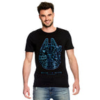 Immagine del prodotto Star Wars - T-Shirt nera Millennium Falcon