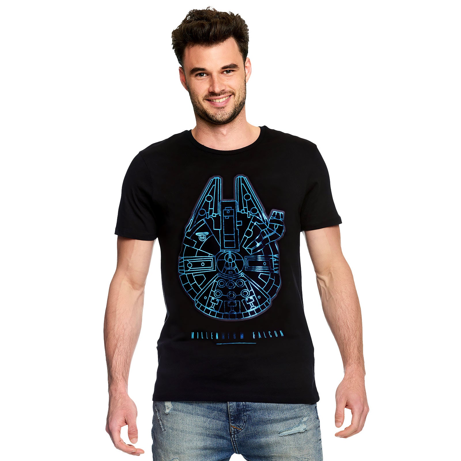 Immagine del prodotto Star Wars - T-Shirt nera Millennium Falcon