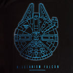 Immagine del prodotto Star Wars - T-Shirt nera Millennium Falcon