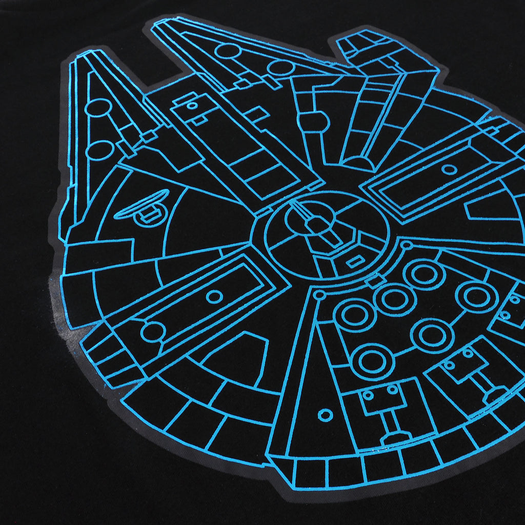 Immagine del prodotto Star Wars - T-Shirt nera Millennium Falcon
