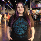 Immagine del prodotto Star Wars - T-Shirt nera Millennium Falcon