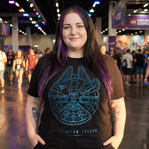Immagine del prodotto Star Wars - T-Shirt nera Millennium Falcon
