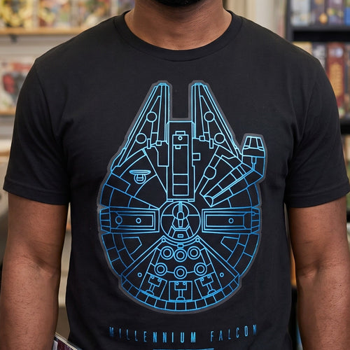 Immagine del prodotto Star Wars - T-Shirt nera Millennium Falcon