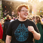 Immagine del prodotto Star Wars - T-Shirt nera Millennium Falcon