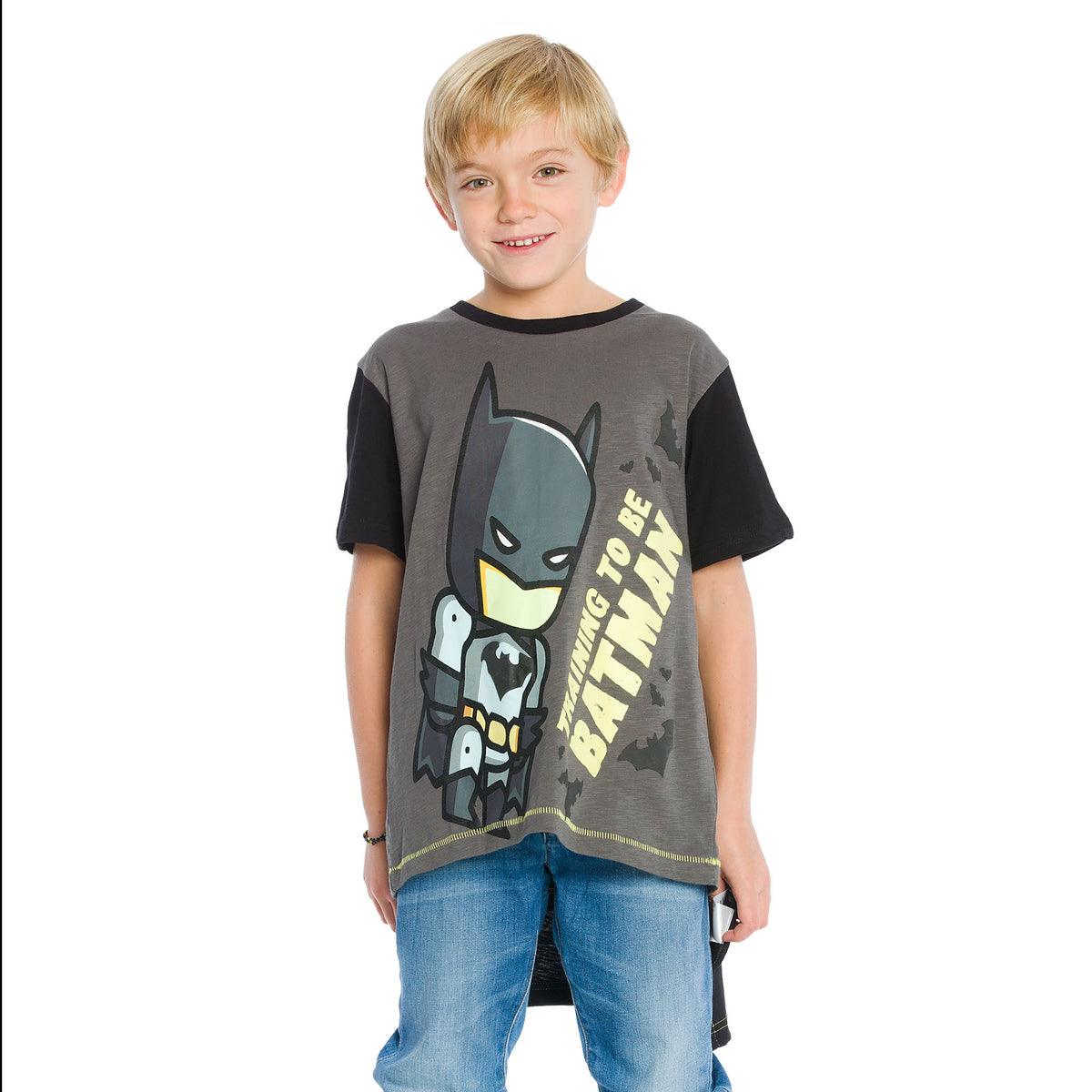 Immagine del prodotto Batman - T-shirt per bambini con mantello nero