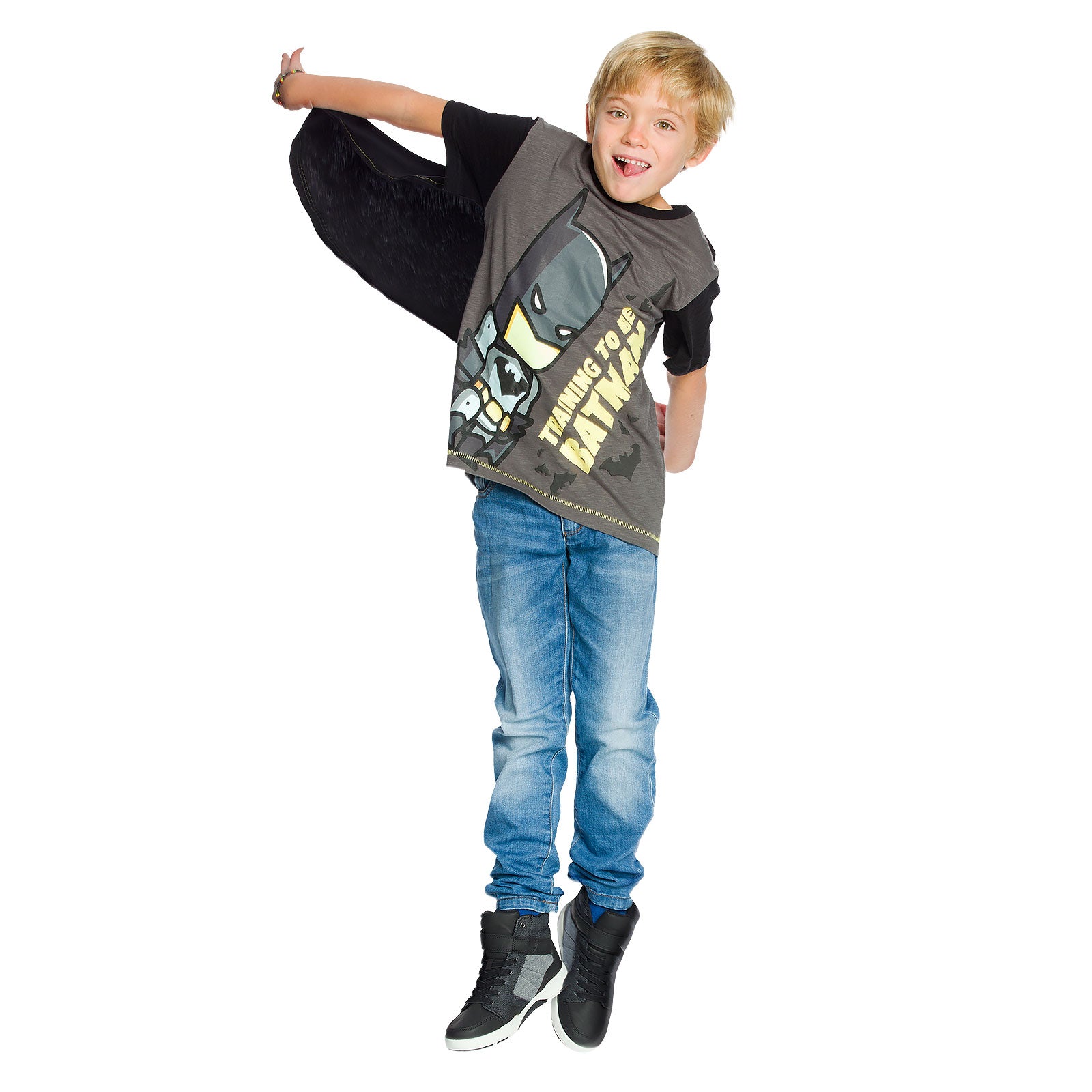Immagine del prodotto Batman - T-shirt per bambini con mantello nero