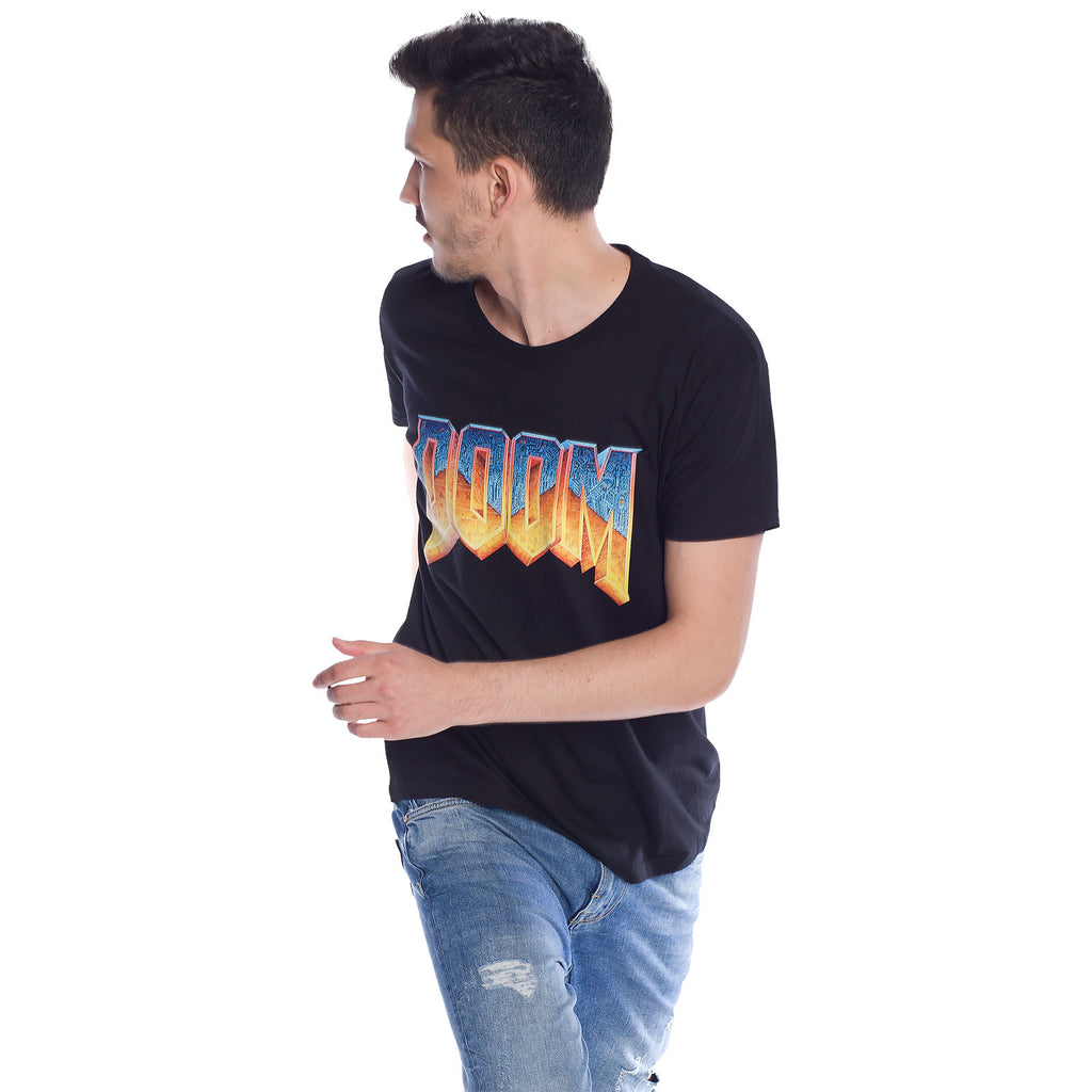 Immagine del prodotto Doom - T-shirt nera con logo