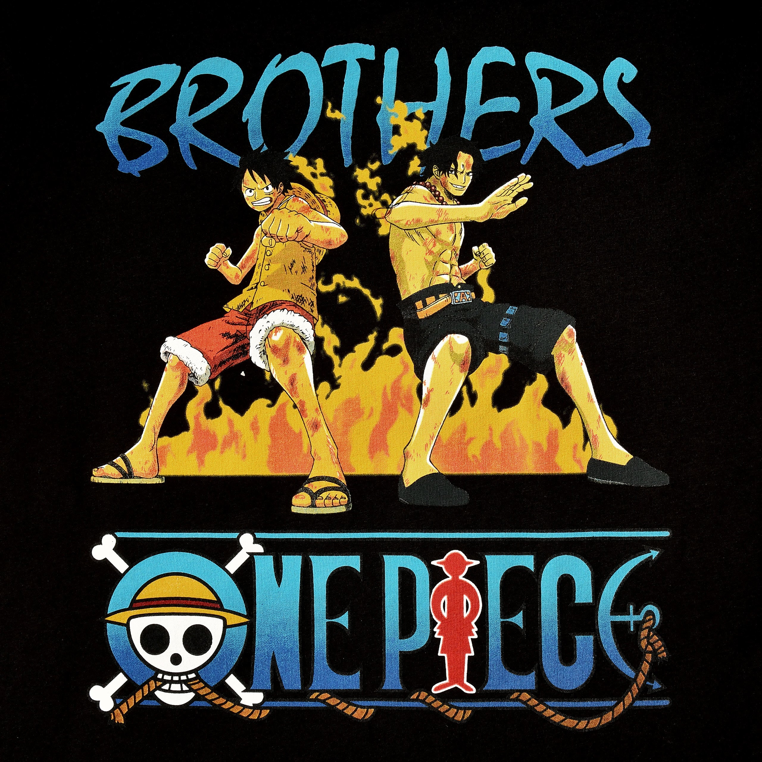 Immagine del prodotto One Piece - Maglietta Brothers nera