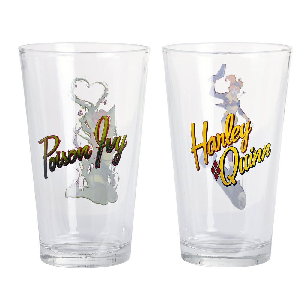Immagine del prodotto DC Comics - Set di bicchieri Harley Quinn e Poison Ivy