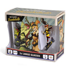 Immagine del prodotto DC Comics - Set di bicchieri Harley Quinn e Poison Ivy