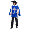 Immagine del prodotto Muschettiere Reale - Costume uomo blu