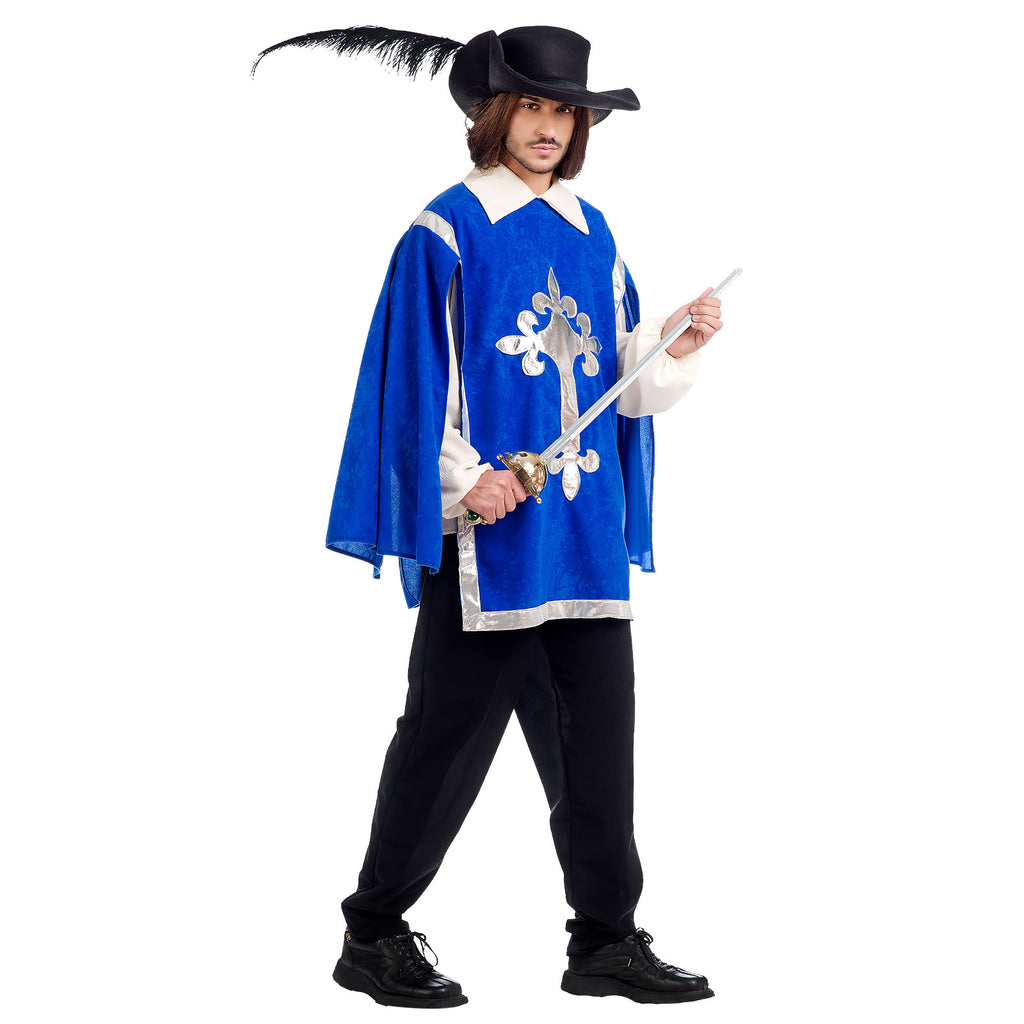 Immagine del prodotto Muschettiere Reale - Costume uomo blu