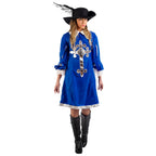 Product image Royal Musketeer Lady - Women's Costume Blue