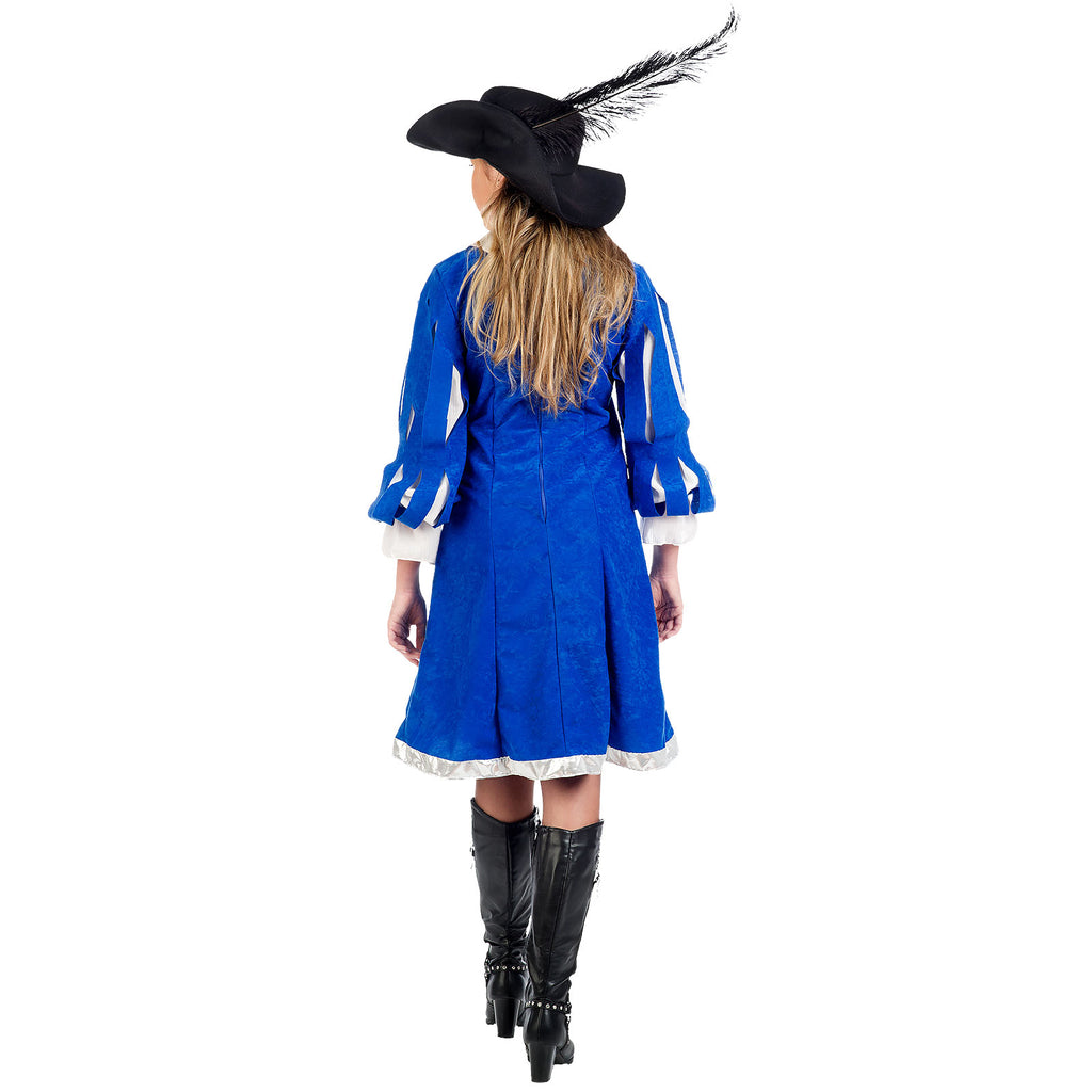 Product image Royal Musketeer Lady - Women's Costume Blue