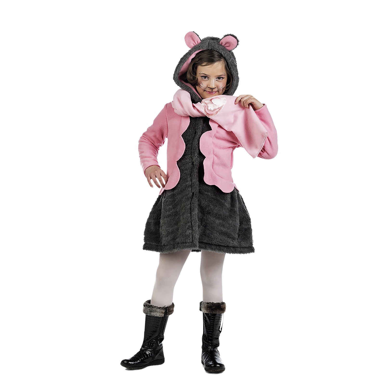 Immagine del prodotto Lady Mouse - Costume per bambini rosa grigio