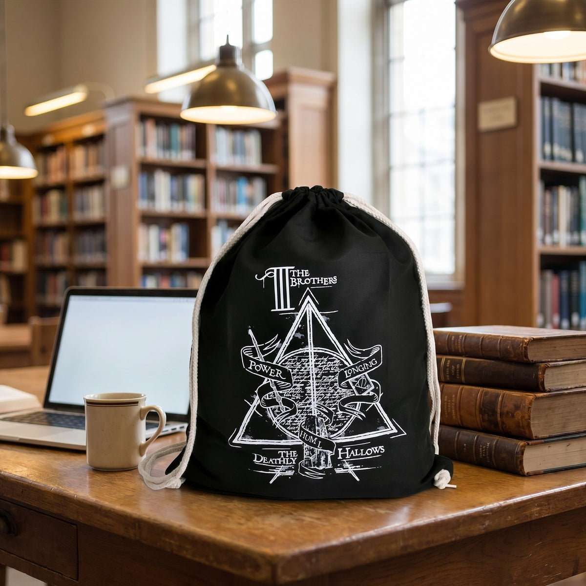 Immagine del prodotto Harry Potter - La Borsa Sportiva dei Tre Fratelli Nera