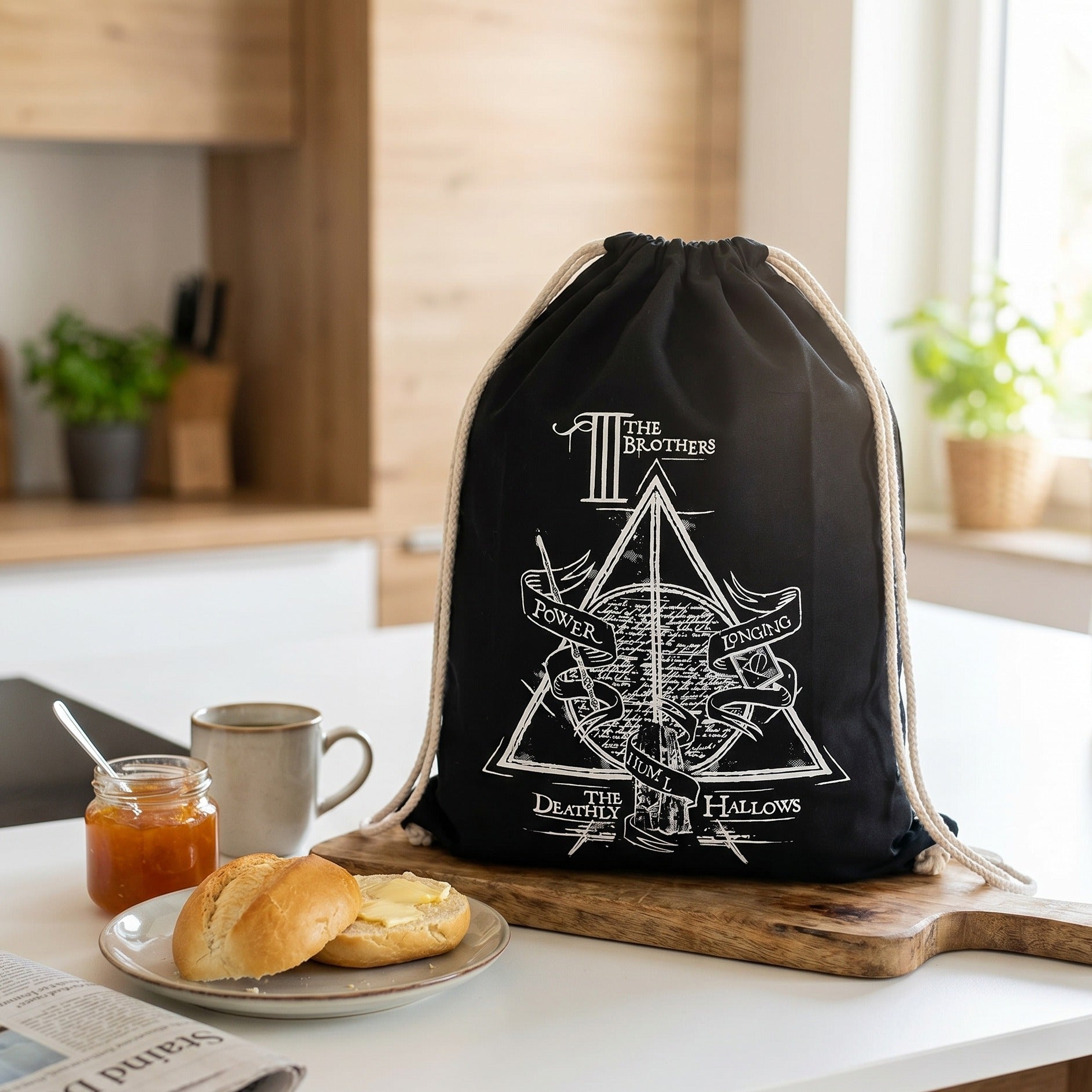 Immagine del prodotto Harry Potter - La Borsa Sportiva dei Tre Fratelli Nera