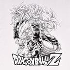 Immagine del prodotto Dragon Ball - T-shirt bianca del gruppo Saiyajin