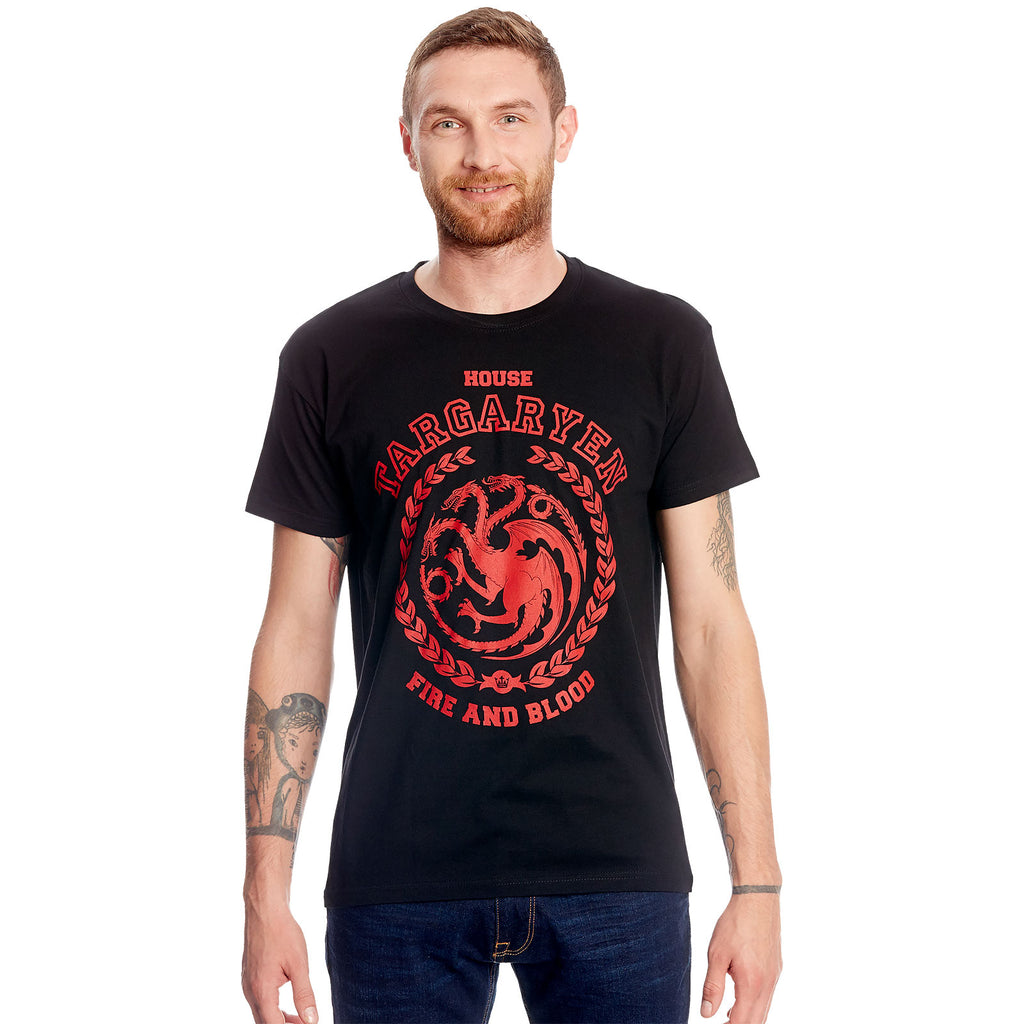 Immagine del prodotto Game of Thrones - Targaryen stemma T-shirt nera