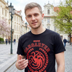 Immagine del prodotto Game of Thrones - Targaryen stemma T-shirt nera