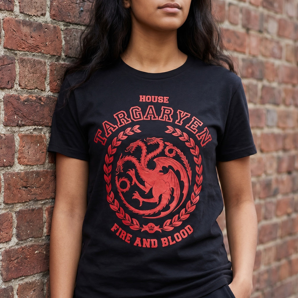 Immagine del prodotto Game of Thrones - Targaryen stemma T-shirt nera