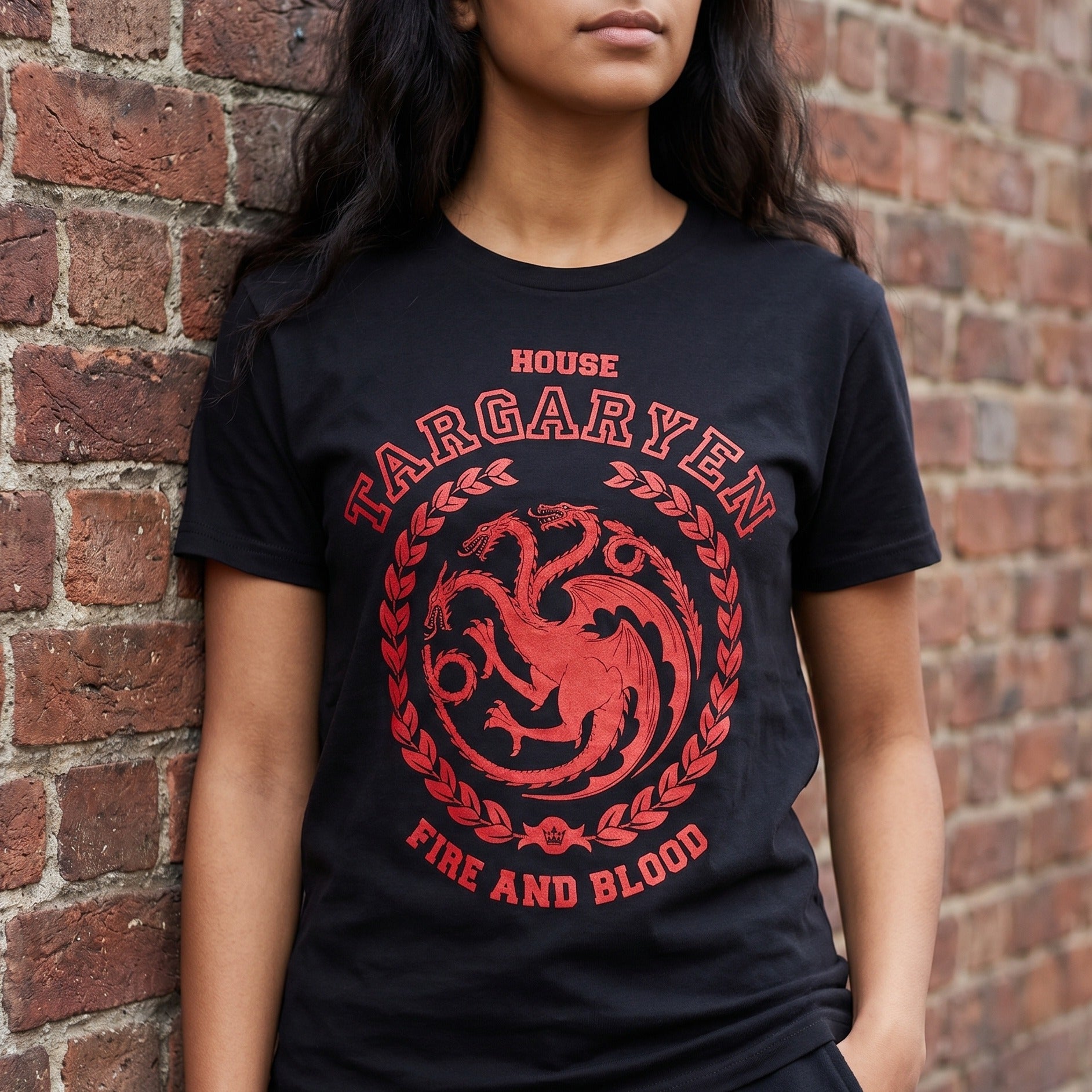 Immagine del prodotto Game of Thrones - Targaryen stemma T-shirt nera