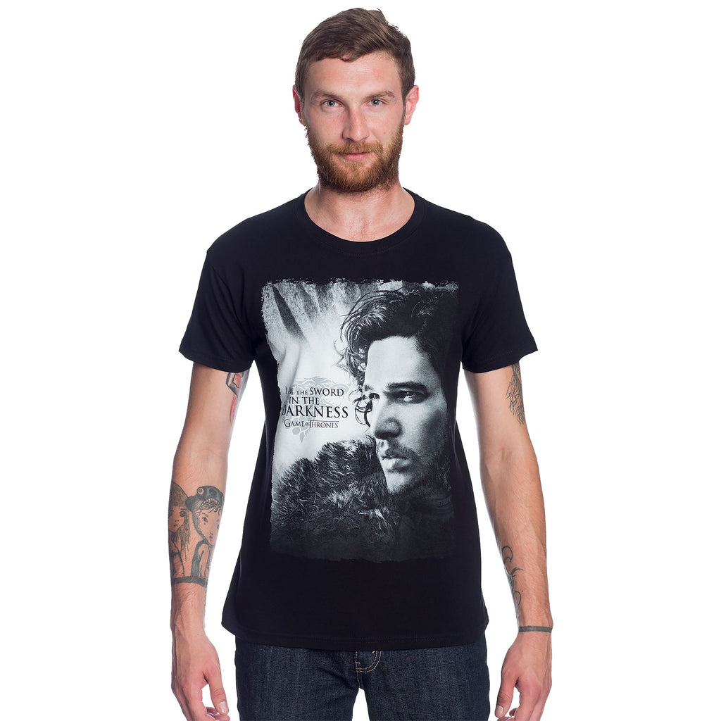 Immagine del prodotto Game of Thrones - Maglietta nera di Jon Snow Sword in Darkness